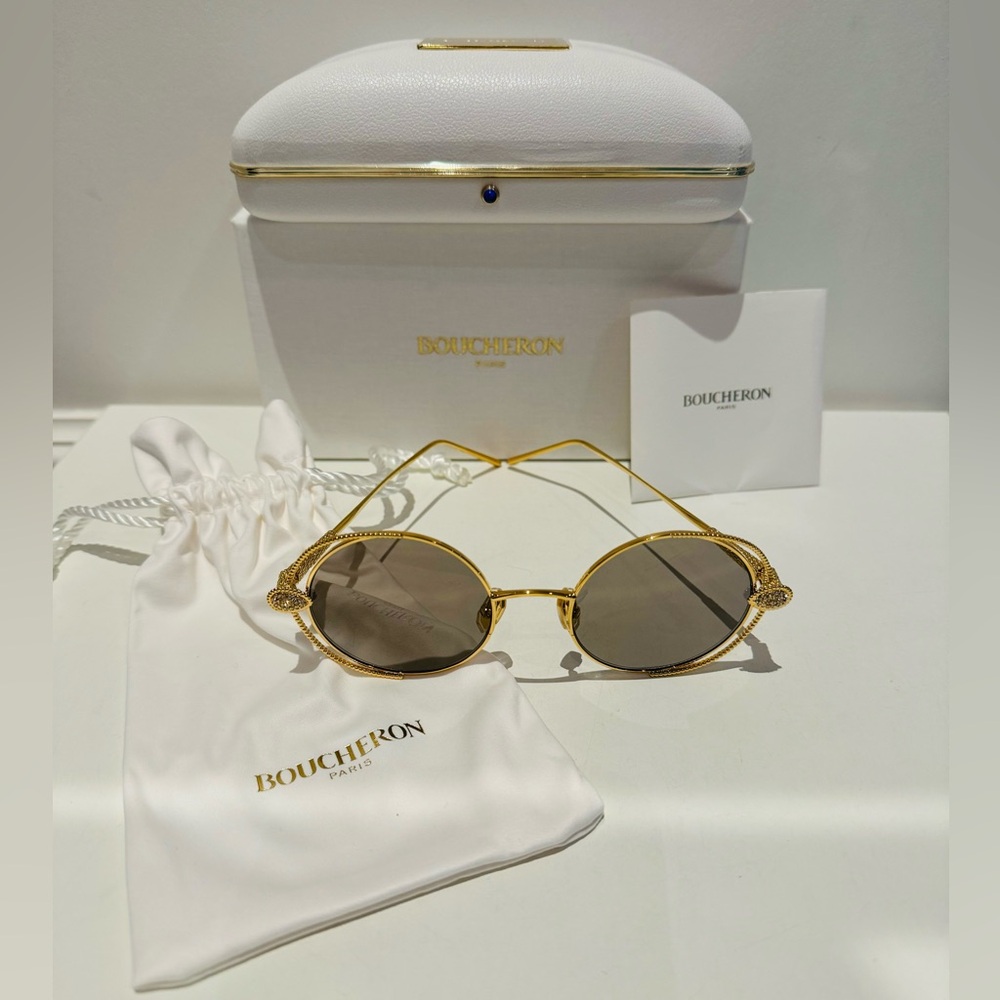Brand new BOUCHERON PARIS Round Sunglasses